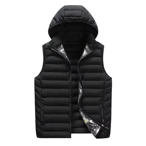 Gilets sans manches matelassés à bulles de qualité supérieure, personnalisables, gilet personnalisé, résistant à l'eau, chaud, d'hiver, pour hommes - Product Image 3