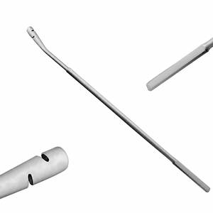 Extracteur de DIU à crochet de 10,25″ avec double crochet de préhension, instruments d'obstétrique/gynécologie en acier inoxydable, instruments CE - Product Image 2