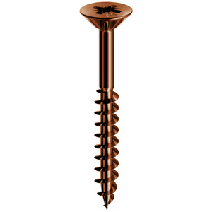 Vite Panelvit Tsp in Ferro Bronzato con Flangia Parziale mm. 5x70 - Product Image 1