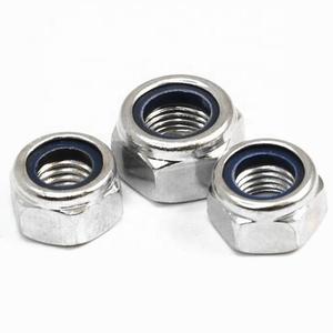 Steel Hex <b>Lock</b> Nut Self-Locking Bolt Nut Blue Sealed Nut for Industrial Fastening - Product Image 1