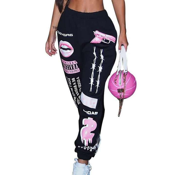 New Premium Women Pants Stylish Custom Printed Woman Trouser 2025 Casual Breathable Sweatpants