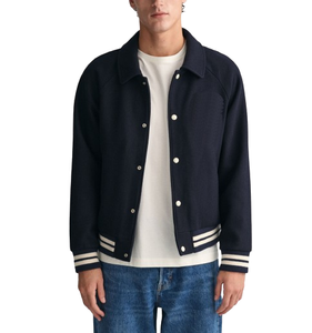 Chaqueta Varsity de Invierno Personalizada con Logotipo OEM, Estilo Vintage, de Alta Calidad, en Poliéster/Algodón, con Bordado y Patrón de Letras para Hombre - Product Image 1
