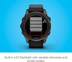 Fenix 7S Pro zaffiro solare Multisport GPS Smartwatch torcia elettrica integrata ricarica solare nanna IP67 impermeabile e-mail - Product Image 5