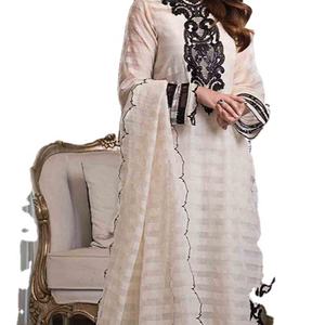 2023 colección de Bodas de lujo indio paquistaní gasa bordada Salwar Kameez con piedra pesada Venta caliente vestido de fiesta - Product Image 1