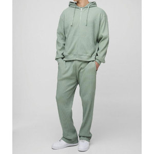 Chándal de gimnasio de secado rápido para hombre, Sudadera con capucha y jogging de entrenamiento de la mejor calidad, conjuntos de joggers a precios mayoristas - Product Image 4