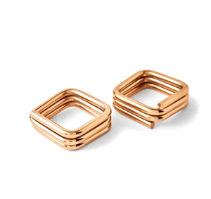 <b>Marvelous</b> Design Decorative Metal Round Leaf Napkin <b>Rings</b> Stocked Tissue <b>Rings</b> for Wedding, Party, Events Decoration Hot Selling - Product Image 2