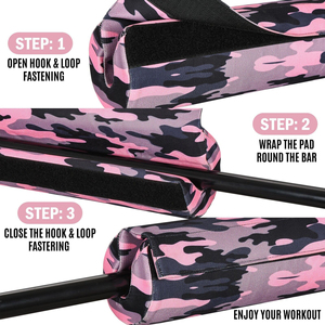 Custom Printed Rubber Eco-friendly Non-Slip <b>Barbell</b> Pad <b>Weight</b> Belt Fitness Equipment Accessory Protective OEM Serviced - Product Image 3