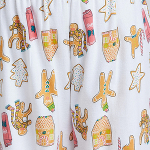 Ropa de noche de moda Conjunto de pijama transpirable para mujer Ropa de dormir de manga larga Ropa de dormir con gráfico de letras para mujer - Product Image 4