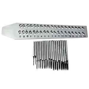 Screw Plate with 19 Taps, Holes Size . Jewelry Making <b>Tools</b> - Product Image 1