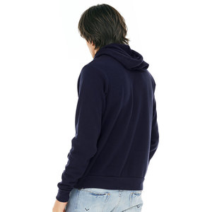 Bella + Canvas Sweat à capuche zippé en molleton suédé pour adulte S ATHLETIC HEATHER, Athletic Heather, Small - Product Image 4