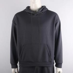 ชุดวอร์มแนวสปอร์ตแฟชั่นสำหรับผู้ชายมีซิปแบบลำลองพร้อมเสื้อโค้ทแขนยาวและกางเกงผูกข้อเท้าตรง - Product Image 4