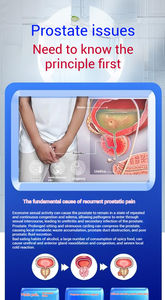 Parches <span class=keywords><strong>para</strong></span> la Próstata XiuKai BCJB-19, No Tejidos, 10x10cm, Certificación CE, <span class=keywords><strong>para</strong></span> Incontinencia Urinaria Frecuente, Urgencia, Alivio del Malestar, Glándula <span class=keywords><strong>Agrandada</strong></span> - Product Image 2