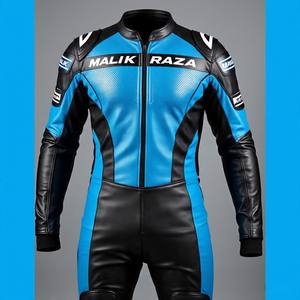 Combinaison en cuir de qualité A, moto et course automobile, protection complète, fabricant OEM, B2B Dropship Ready - Product Image 3