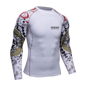 เสื้อแรชการ์ดแบบแขนยาว MMA - Product Image 6