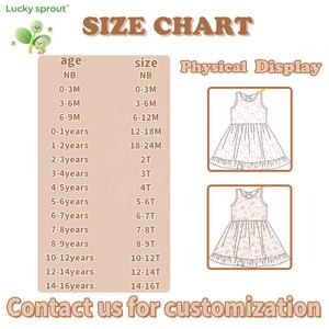 <span class=keywords><strong>Baby</strong></span>-Mädchenkleid Sommer <span class=keywords><strong>Baby</strong></span>-Schleifenkleid Großhandel Süßer Stil Buntes Ärmelloses Mädchen-Kleid mit Individuellem Aufdruck Lässiges Kleid - Product Image 3