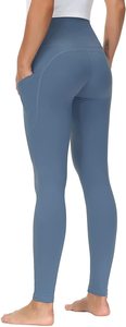 Plain Yoga Sports Leggings for <b>Women</b> <b>Tight</b> Printed Compression Leggings Seamless Slim Fit for Sale - Product Image 4