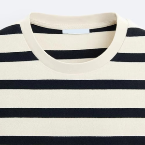 Vente en gros Nouveau design de t-shirt pour hommes de haute qualité 100% coton T-shirts à manches courtes de doublure pour hommes de haute qualité à la mode - Product Image 3