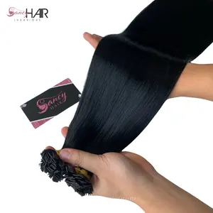 Hottest Human Hair Extensions Flat Tip Hair For Beauty Look 100% Vietnamese Raw Hair For Wholesale Price