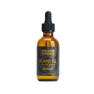 Ensemble de soins pour la barbe ABCo Bronze : Huile à barbe (2 oz) & Crème à barbe (2 oz) - Extraits botaniques & Huiles essentielles, Sans cruauté envers les animaux - Product Image 2