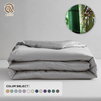 Parure de lit et housse de couette en bambou lyocell taille Queen, certifiée OEKO-TEX, 300 fils, design personnalisable, vente en gros