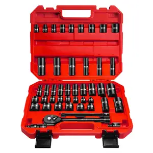 46Pcs 45Pcs 37Pcs 32Pcs Ratchet Spanner Box Package Socket Set Ratcheting Combination Wrench Set Tools