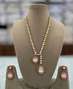 Juego de pendientes de cobre y latón de primera calidad, joyería nupcial religiosa floral elegante para bodas, fiestas con estilo clásico Esmeralda - Product Image 5