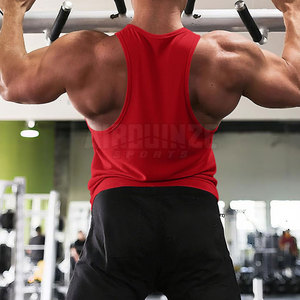 Men's Breathable Sleeveless for Gym Workouts New Fitness <b>Singlet</b> for Bodybuilding Workout Clothing With Custom Design - Product Image 3