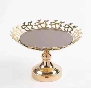 ชามเสิร์ฟผลไม้อะลูมิเนียมทำมือ พร้อมฝาปิดชุบทอง เป็นมิตรกับสิ่งแวดล้อมและทนทาน ใช้ตกแต่งโต๊ะอาหาร - Product Image 3