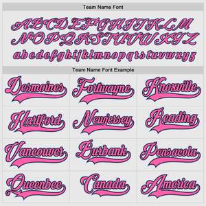 Men's Ice Hockey Jersey White Pink Sky Blue Custom Teamwear Player <b>Name</b> Number Breathable Mesh 100% Polyester Private <b>Label</b> Bulk - Product Image 2