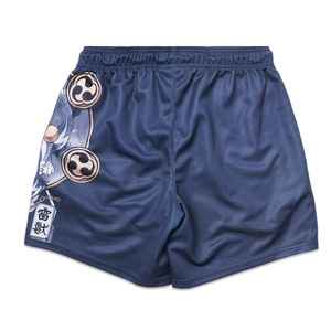 Pantalones cortos de béisbol unisex atléticos al por mayor malla transpirable patrón sublimado cintura elástica OEM ODM alta calidad - Product Image 1