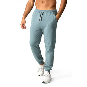 Pantalon de survêtement pour homme en coton 100% respirant, personnalisé, à prix avantageux, avec taille élastique, style décontracté confortable pour un usage quotidien - Product Image 2