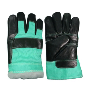 ถุงมือหนังสำหรับผู้ชาย, ถุงมือหนังสำหรับทำงานทำสวนและล่าสัตว์หนังแข็งทนทานต่อการก่อสร้าง - Product Image 1