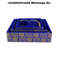 Nouvelle arrivée 2024 Designer Net Closer Tissu Cadeau Panier Belle Fleur Motif Designer Paniers pour Mariage et Retour Faveur