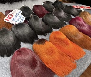 Venta al por mayor peluca hueso pelo liso para peluca extensión de cabello humano pelo vietnamita crudo recto - Product Image 1