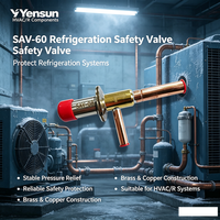 Vanne de dérivation de gaz chaud pour unité de condensation, pièces de système de réfrigération CVC, compatible R134a, R22, R407C, R404A