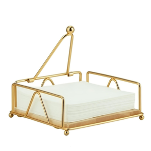 Porte-mouchoirs en laiton Bouilloire Design Stand Pas Cher Prix en vrac et Table de mariage Décoratif Porte-serviettes en laiton - Product Image 3