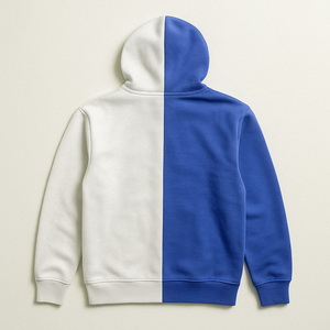 OEM personalizado pulóver 100% algodón polar Sudadera con capucha transpirable Panel liso teñido DIY patrón invierno temporada cuello con capucha hecho Pakistán - Product Image 6