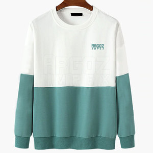 High Quality 100% Cotton <b>Men's</b> <b>Pullover</b> Sweatshirts Solid Quick Dry Breathable Winter Wear Customizable Top Selling Latest - Product Image 1