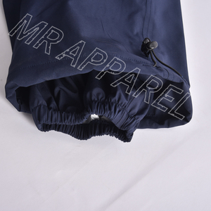 High Quality Navy Streetwear Cargo <b>Pants</b> Drawstring Waist Multiple Pockets Breathable Ventilation Waterproof 10,000mm Unisex - Product Image 6