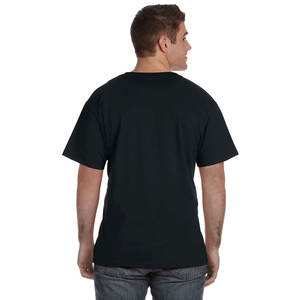 Loose Fit Mens V-Neck Dry Fit Camisetas Active Athletic Camiseta de entrenamiento de manga corta - Product Image 2