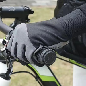 Guantes para ciclismo de invierno Guantes de nieve con pantalla táctil para senderismo al aire libre A prueba de viento Mantener caliente Guante de equitación La mejor calidad - Product Image 3
