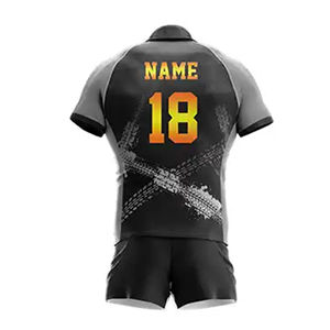 Uniformes de Rugby Sostenibles, Conjuntos Transpirables de Secado Rápido, Alta Calidad, Nuevo Diseño, Precio Económico - Product Image 4