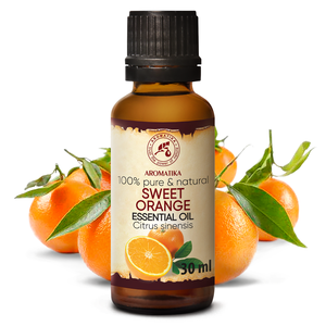Aromatika Sweet <b>Orange</b> Cold <b>Pressed</b> Peel Essential Oil 30ml 100% Pure Natural Citrus Sinensis Aromatherapy Oil - Product Image 1