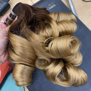 Meilleur prix pour Super Double Drawn Bouncy machine trame vietnamienne extension de cheveux humains colorés à la pointe faisceau - Product Image 1