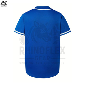 Nouveau maillot de baseball personnalisé, respirant, de haute qualité, couleur et logo personnalisés, unisexe - Product Image 2
