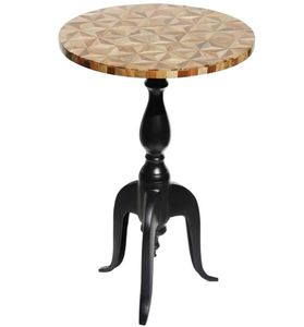 Wholesale Iron Coffee Table With Green Stone Top Attractive Design Modern <b>Bed</b> Side Table For Living Room And Office Decor - Product Image 2