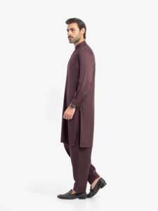 Salwar Kameez pakistanais pour hommes, toutes saisons, prêt-à-porter, tenue traditionnelle musulmane, coupe classique, marque personnalisée, pour le quotidien, le bureau et l'Aïd - Product Image 4