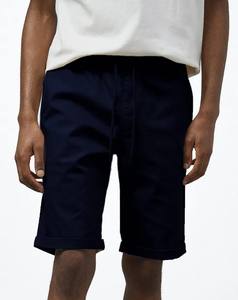 Haute qualité Fitness sport course Gym porter Shorts poches séchage rapide tissu extensible hommes Shorts d'entraînement pour hommes couleur bleu foncé - Product Image 5