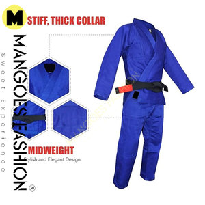 Kimono de Jiu-Jitsu pour adultes de haute qualité, uniforme de MMA BJJ, kimono de haute qualité, personnalisable, en coton et fibre de bambou - Product Image 2