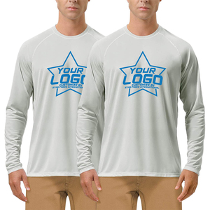 Sweat à capuche pour hommes manches longues UPF 50 chemises de soleil pour hommes léger Protection UV Rash Guard Fishing Swim Shirt - Product Image 2